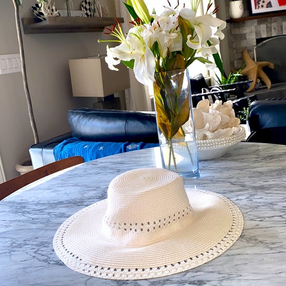 Target Accessories - SUMMER SALE Large White Woven Hat